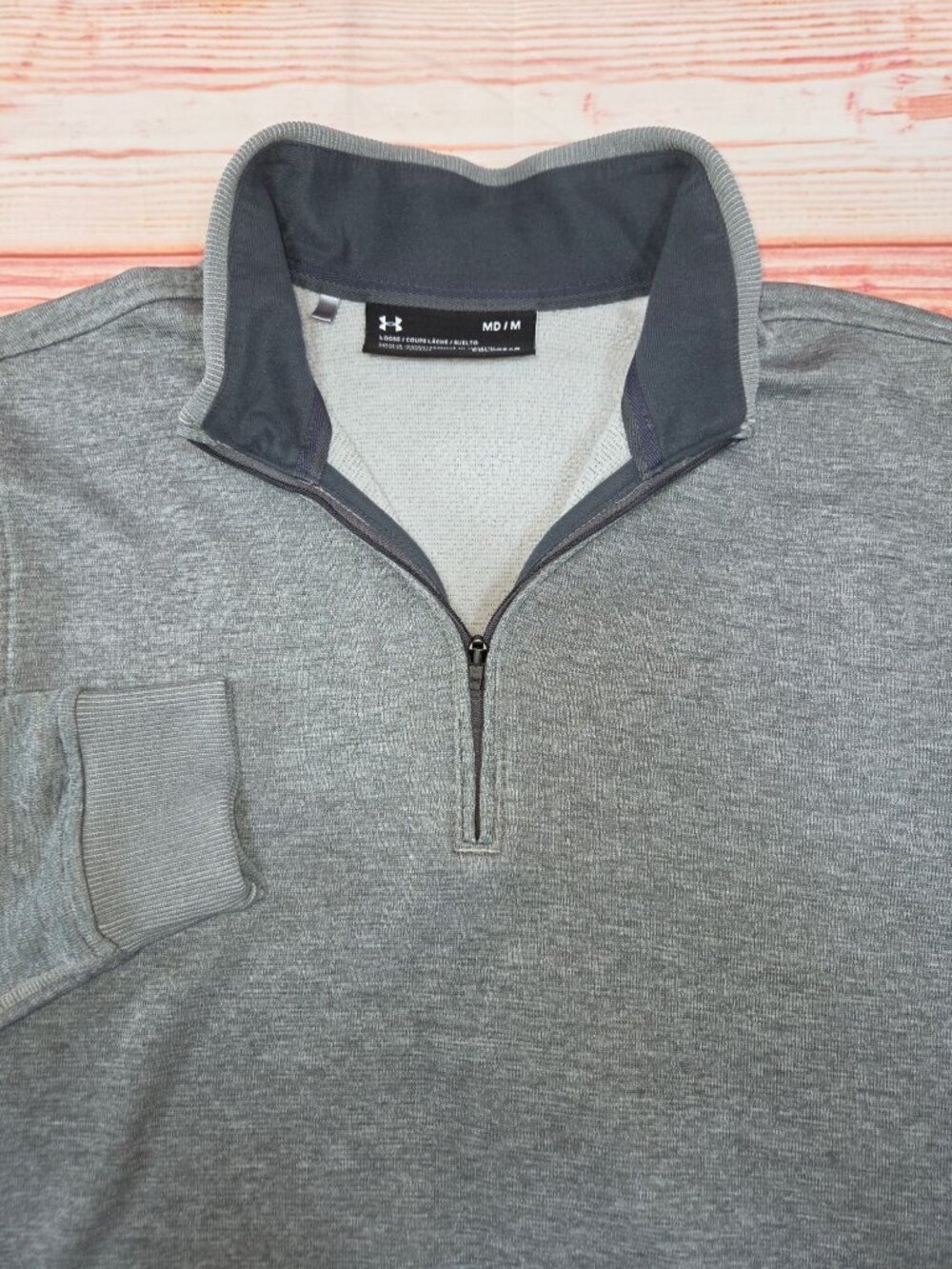 Under Armour ColdGear 1/4 Zip Sweatshirt Medium Walnut Creek Golf Course